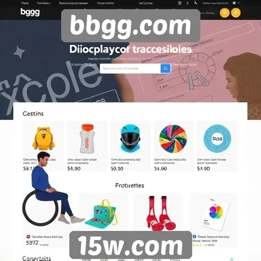 Acessibilidade e inclusão no site bbgg.com